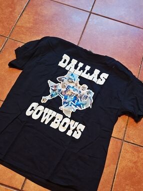 NFL Dallas Cowboys Kids Short Sleeve Tee - Black & White